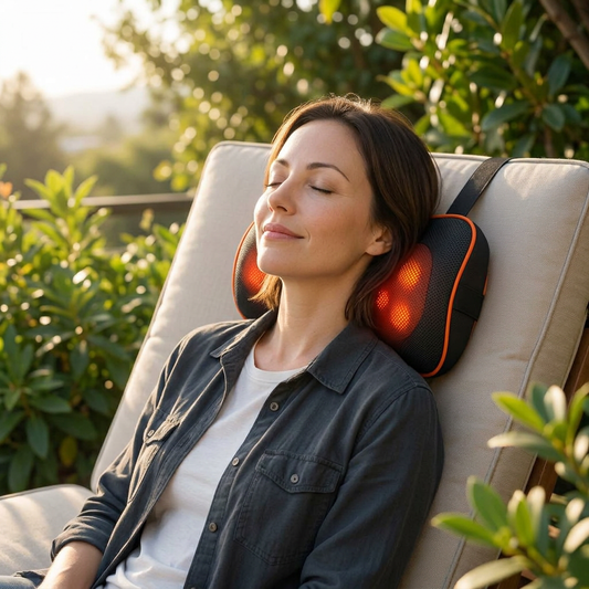 ReliefCore Heated Neck & Shoulder Massage Pillow