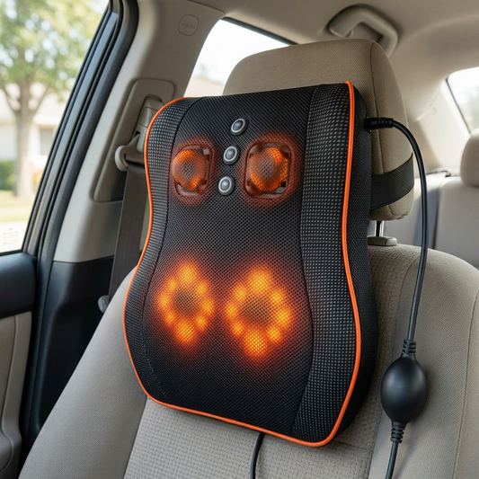 ReliefCore Heated Neck & Shoulder Massage Pillow