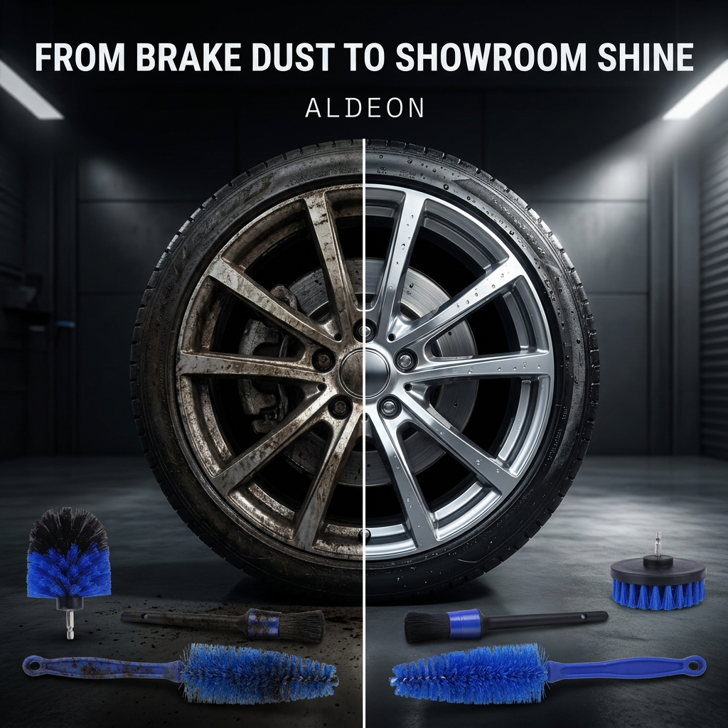 DetailPro 26-Piece Car Detailing Brush Kit – Complete Interior & Exterior Care