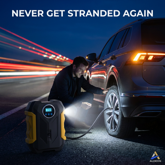 AirCore 150 PSI Digital Tire Inflator – Emergency Car Air Pump