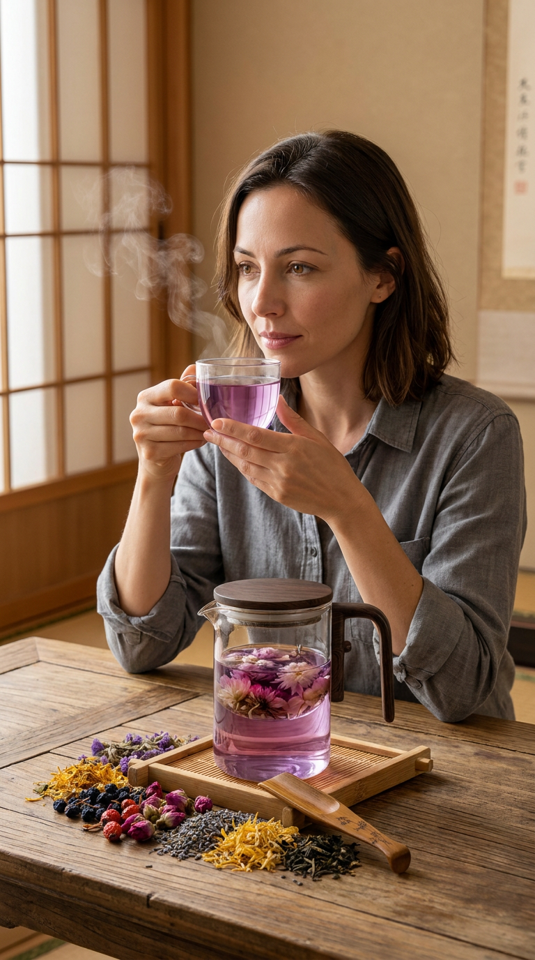 SteepCore — One-Click Magnetic Glass Teapot